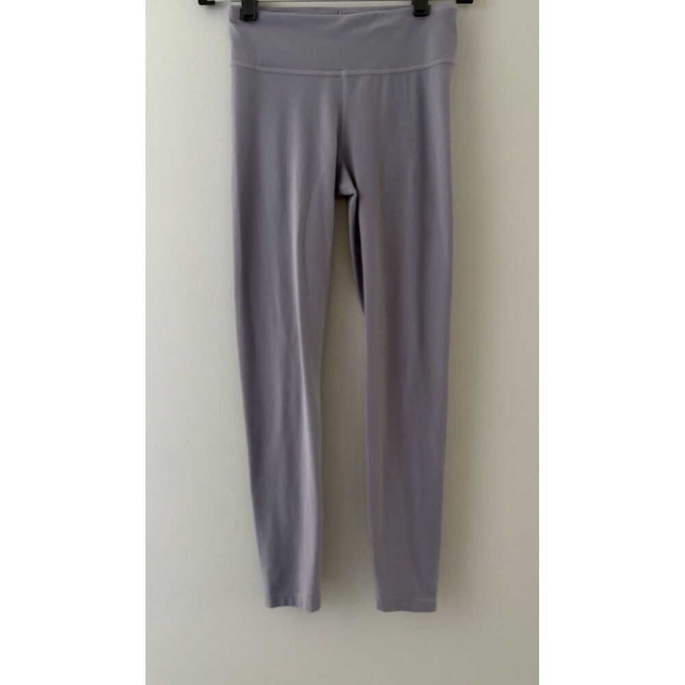 Athleta High Rise Chit Chat Tight Leggings Girl Size Large 12 Purple Lavender
